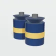 Ilustración genérica de cartucho de gas