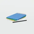 Ilustración genérica de cuaderno impermeable