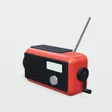 Ilustración genérica de radio de emergencia